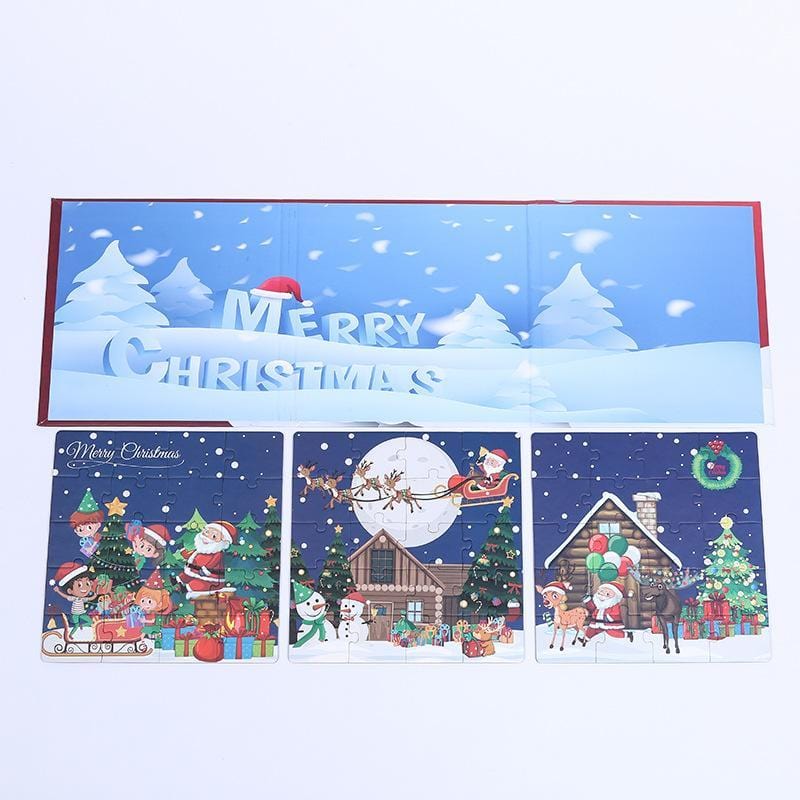JIgsaw puzzle magnetic for christmas - cafematernity