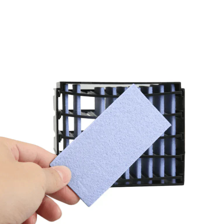 Ventilador portátil enfriador de aire con luz purificadora