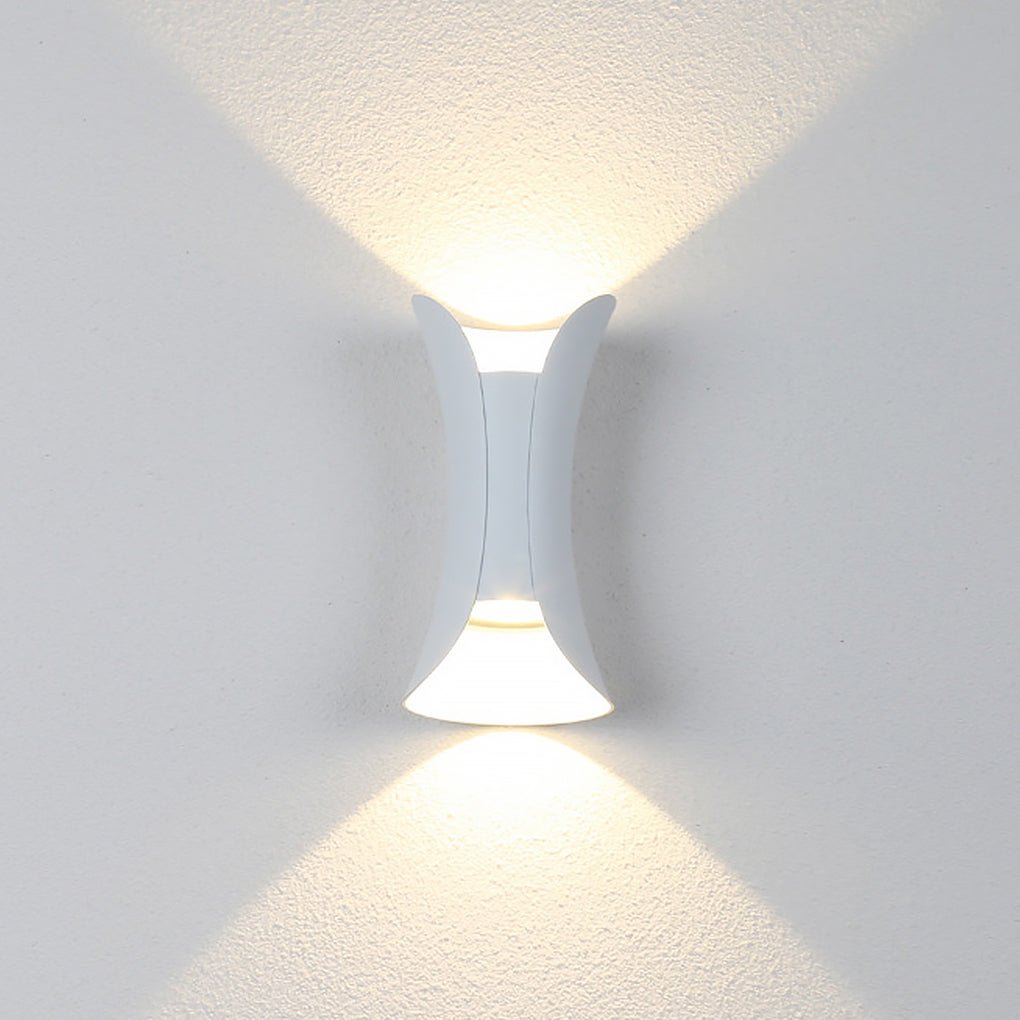 Aplique de pared para exterior, moderno, impermeable, LED