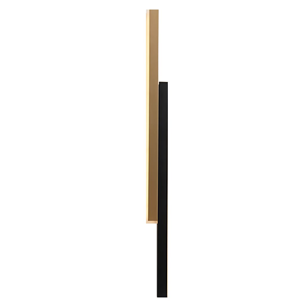 Wandlampe Modern Schwarzer Acrylstreifenlampe