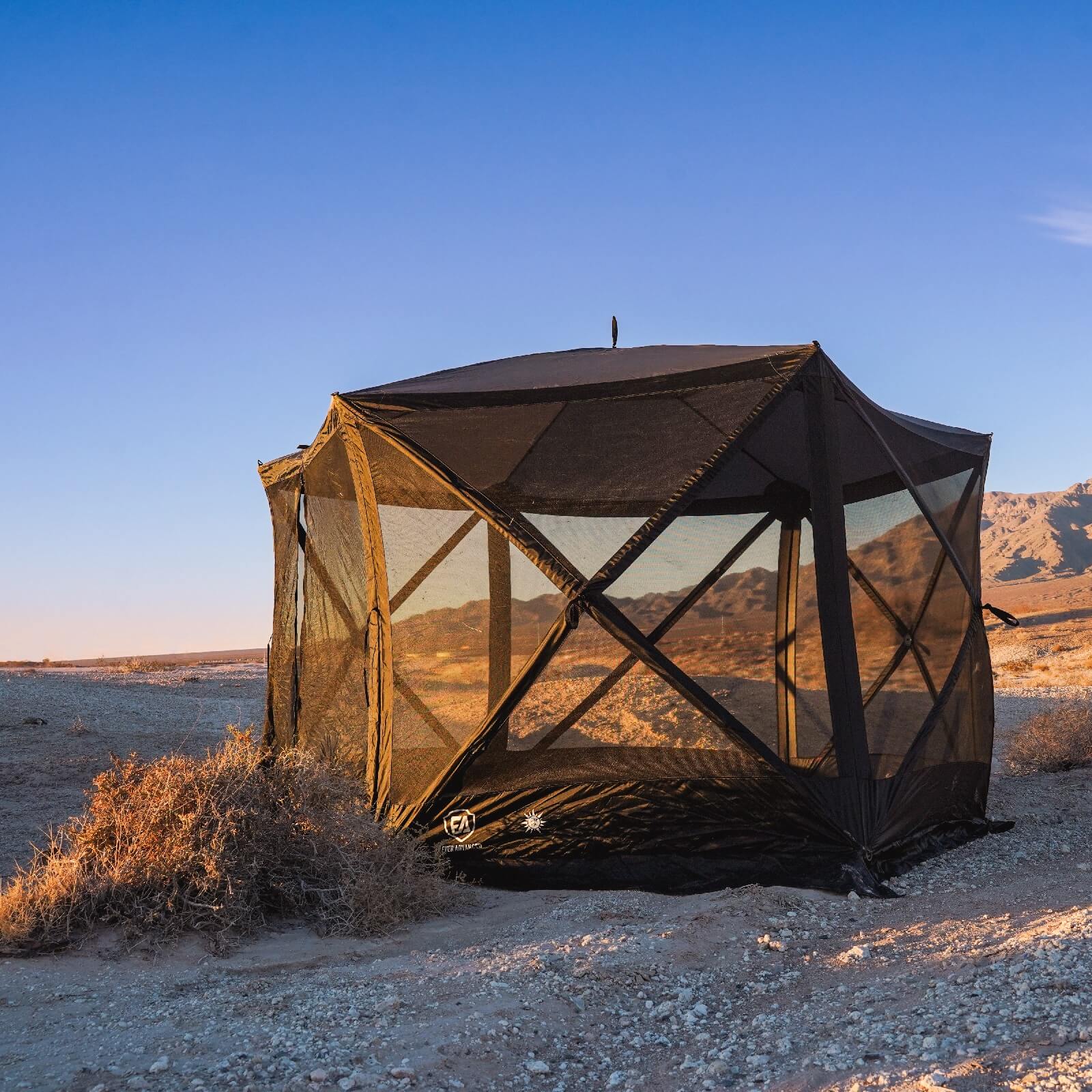 Pop Up Gazebo with Mesh Sides for Garden