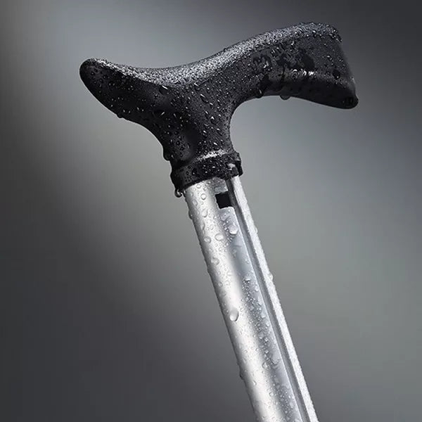 Canne de marche pliante en aluminium avec siège