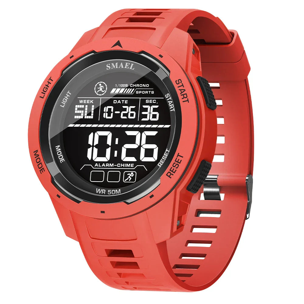 Men's Digital Waterproof Sports Watch