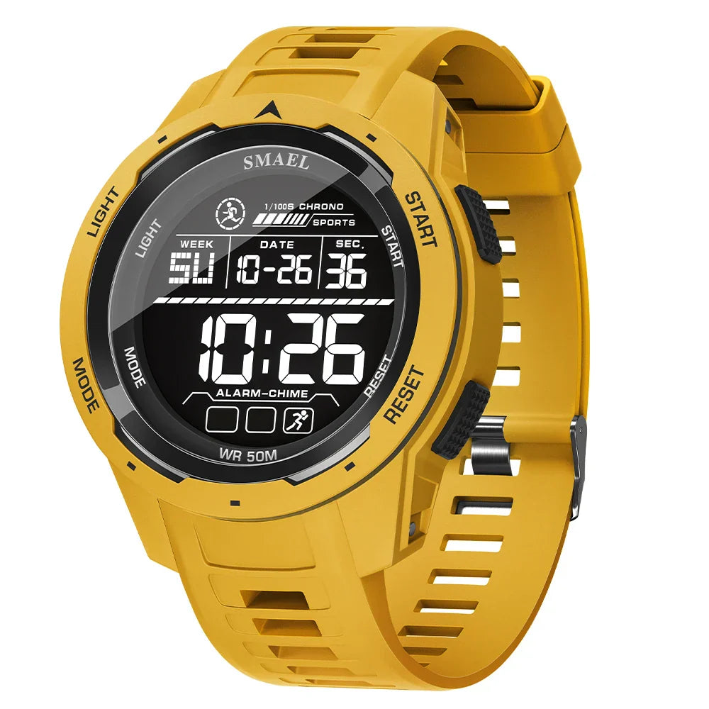 Men's Digital Waterproof Sports Watch