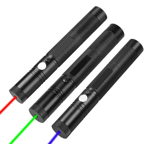 Pointeur laser à longue portée réglable en aluminium