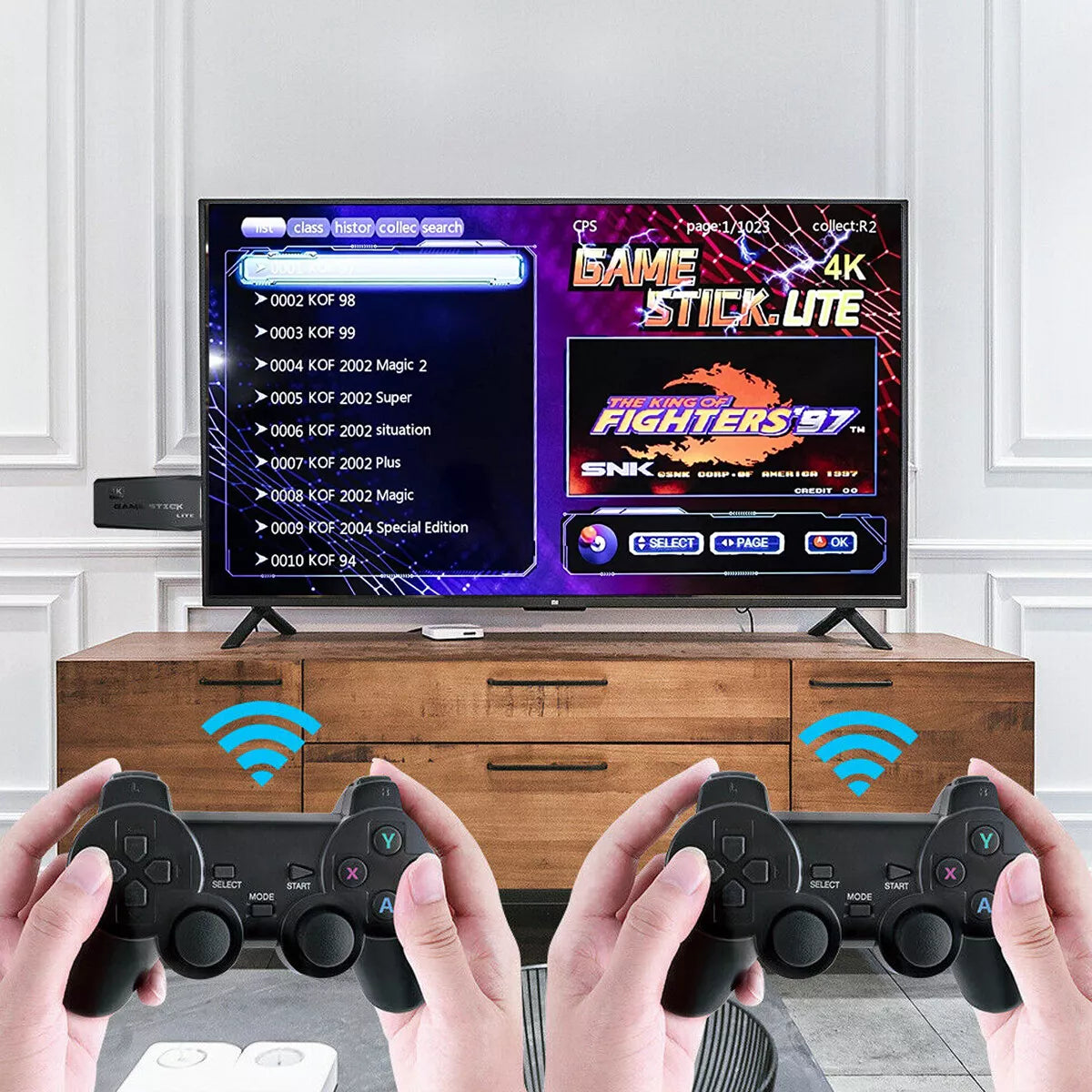 Retro Wireless TV Games Console with Controllers