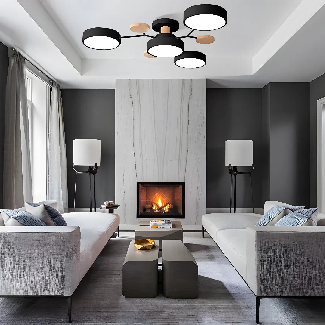 Modern Flush Mount LED Ceiling Light