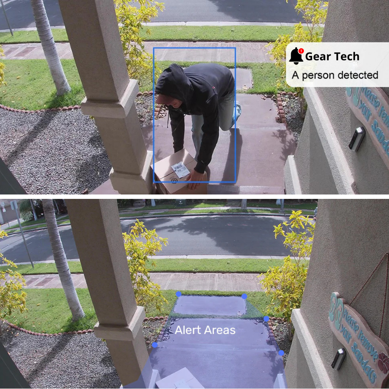 Kabellose HD Video-Türklingel-Kamera