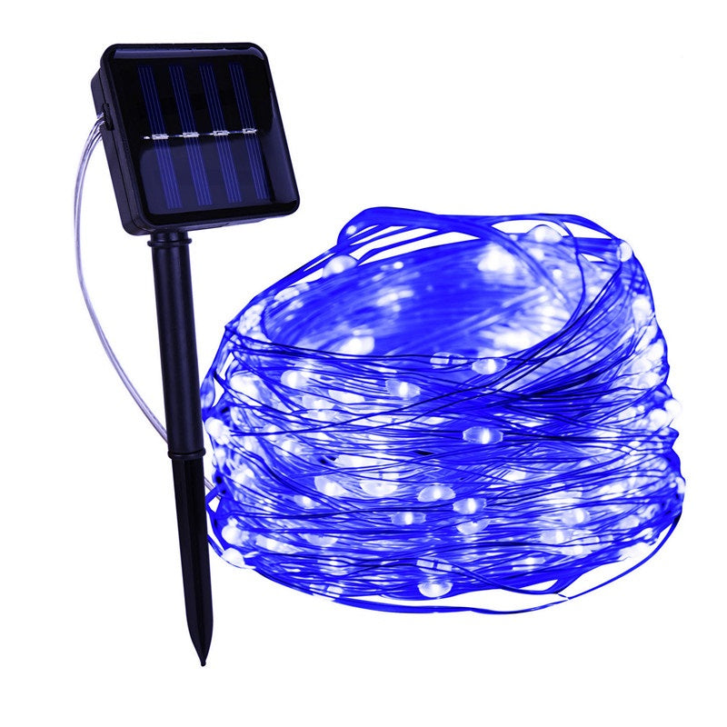 Luci a stringa da esterno alimentate a energia solare