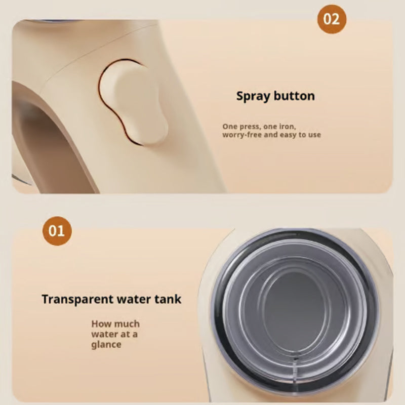 SteamEase – Handheld Clothes Steamer