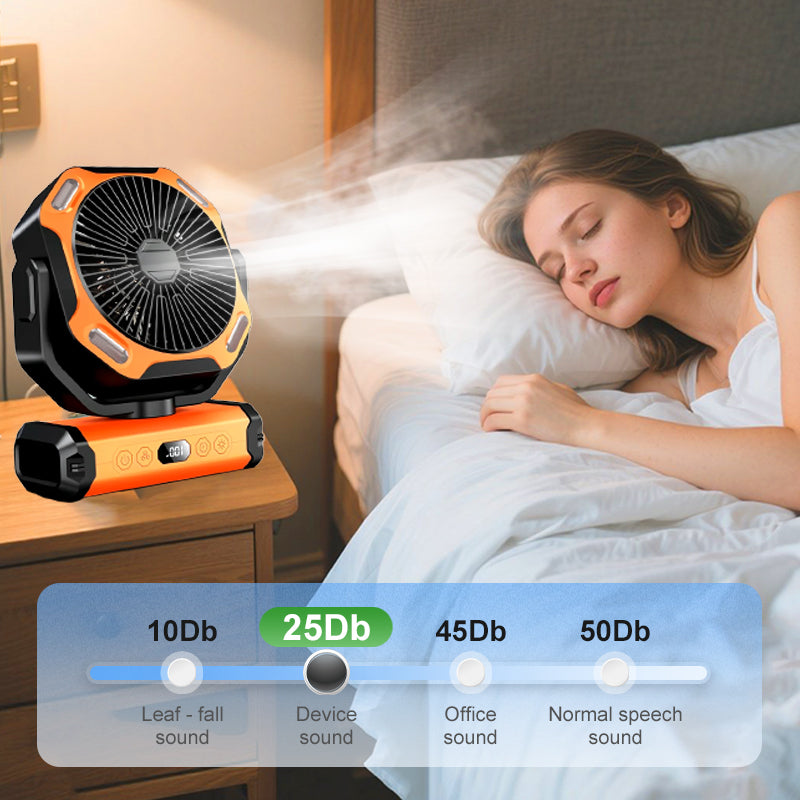 FanMate – Multifunctional Rechargeable Fan & Light