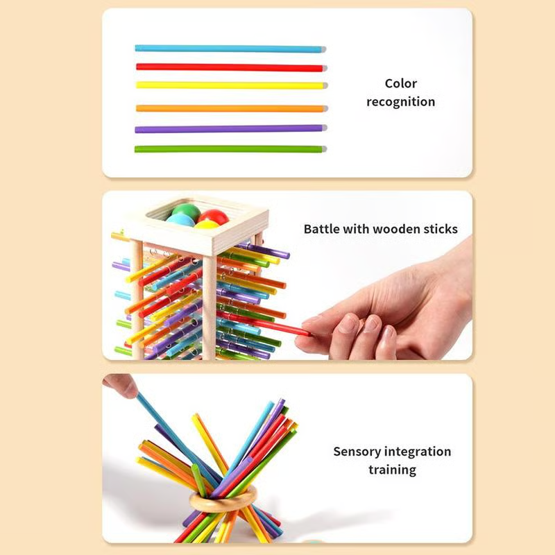 BalancePlay – Wooden Peg & Marble Game