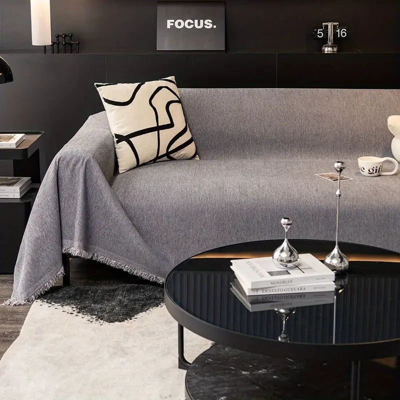 Housse de canapé Protection en tissu chenille durable