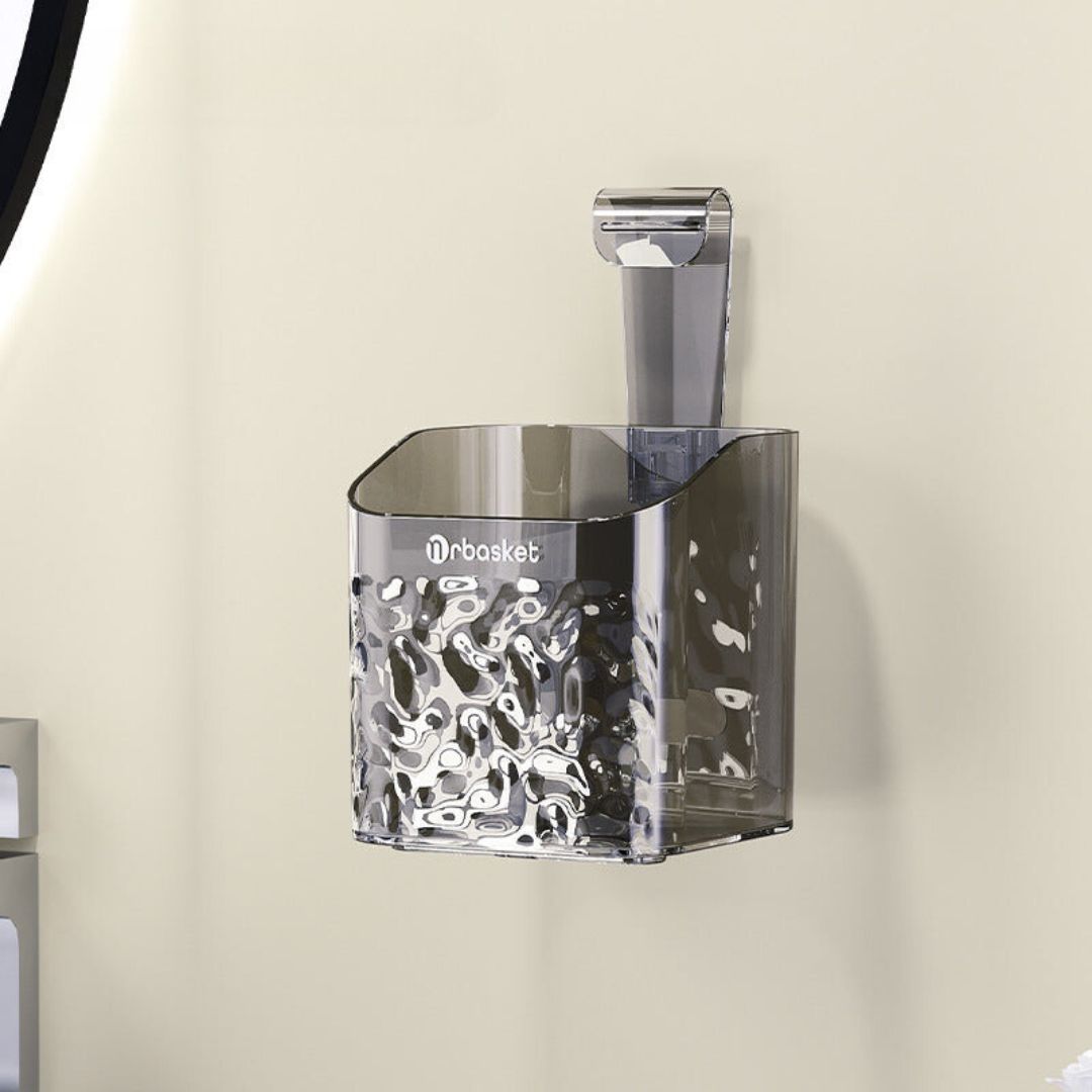 Shower Caddy Suction Acrylic Bathroom Shelves