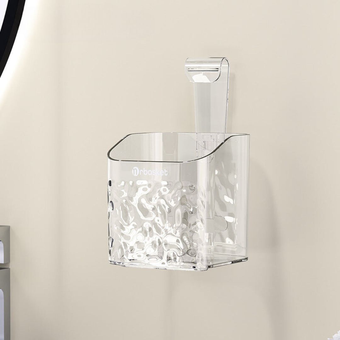 Shower Caddy Suction Acrylic Bathroom Shelves
