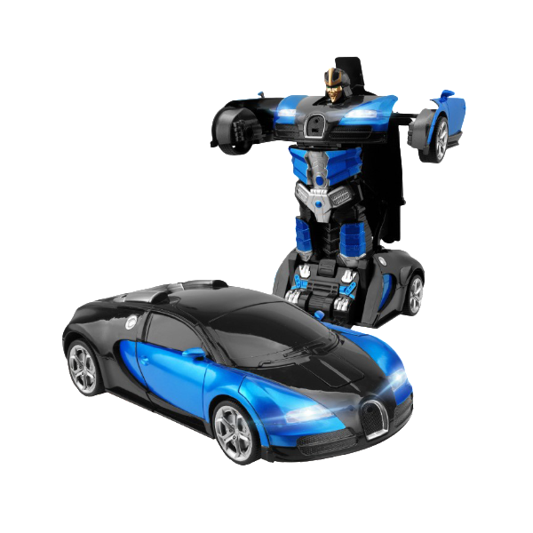 Voiture télécommandée jouet robot transformable
