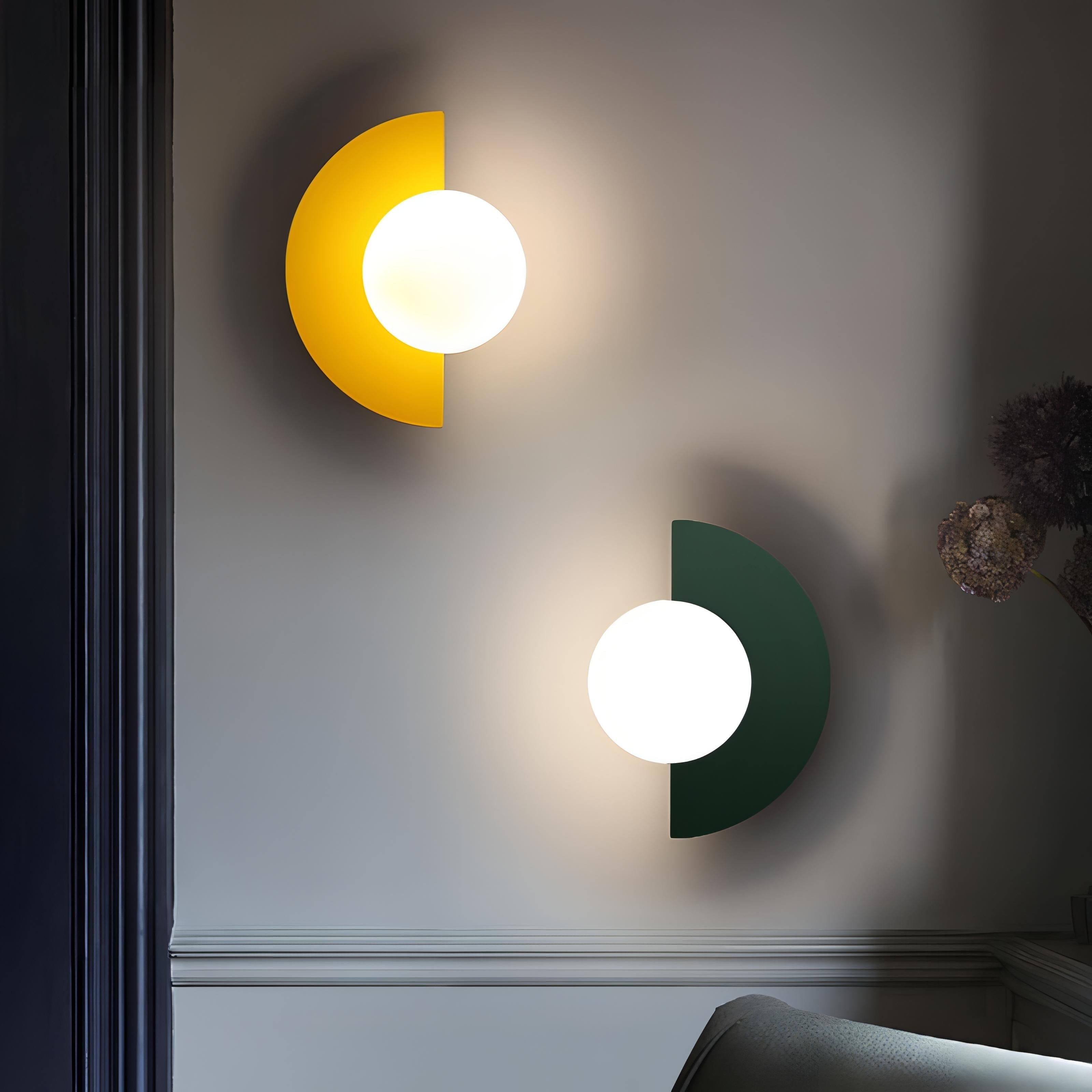 Nowoczesne metalowe lampy ścienne w stylu nordyckim