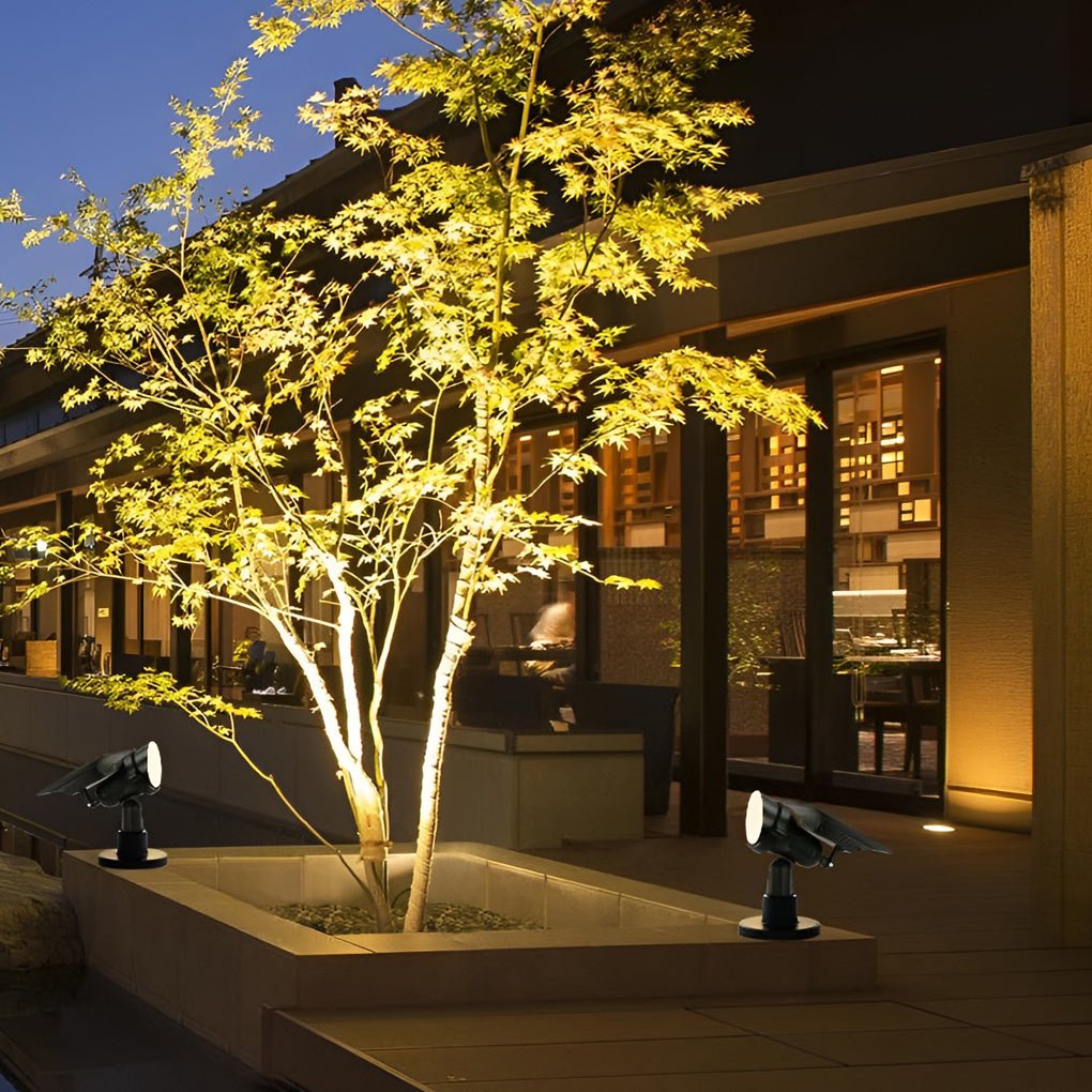 Outdoor Solar Garden Spotlight Adjustable LED