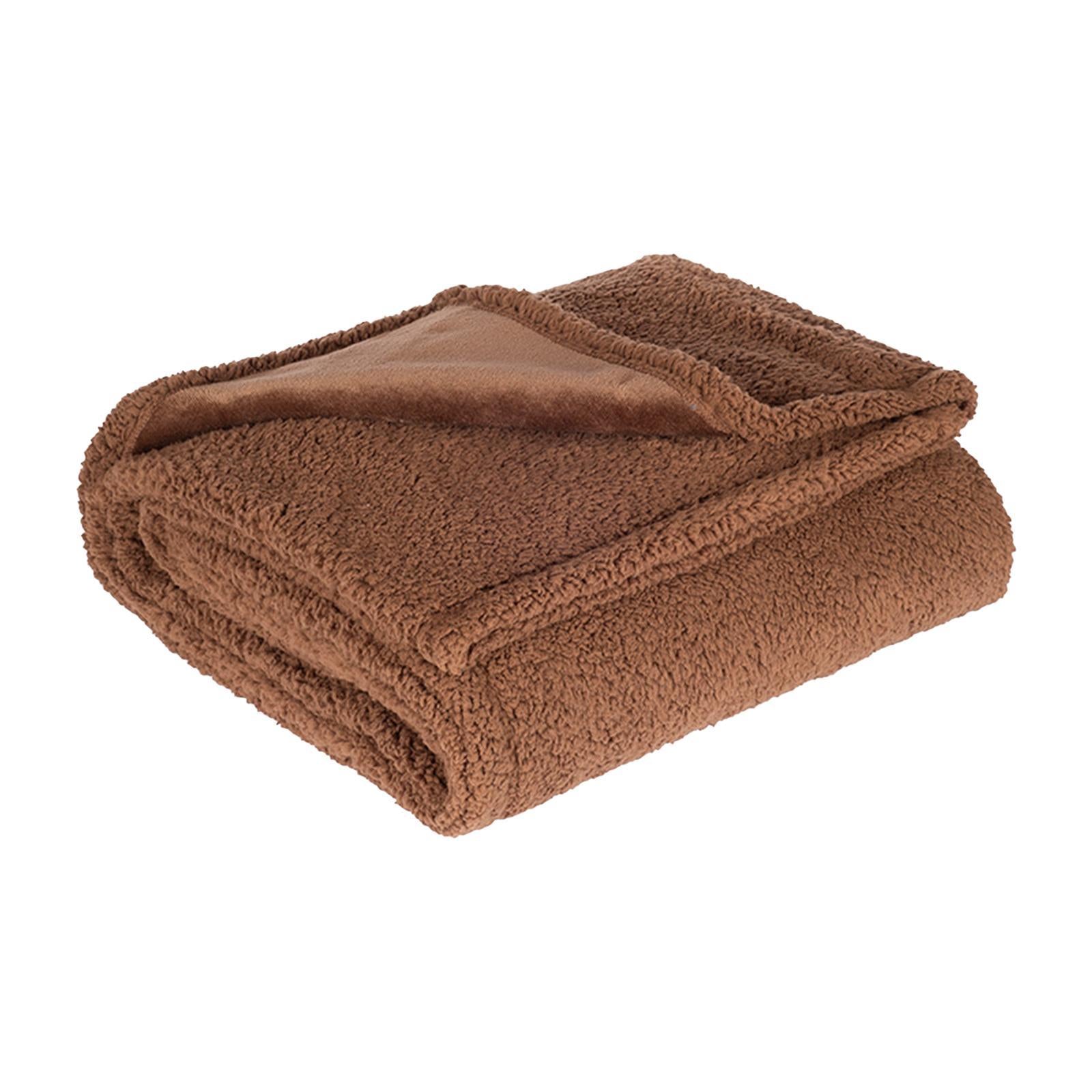 Waterproof Fleece Blanket Soft Protective Throw