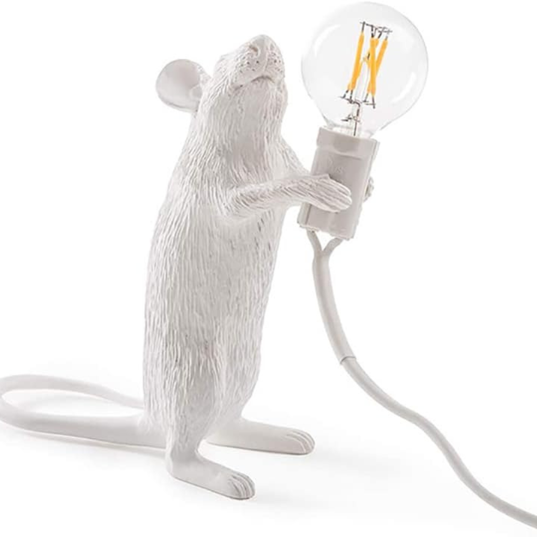 LED Resin Mouse Table Lamp Modern Lighting