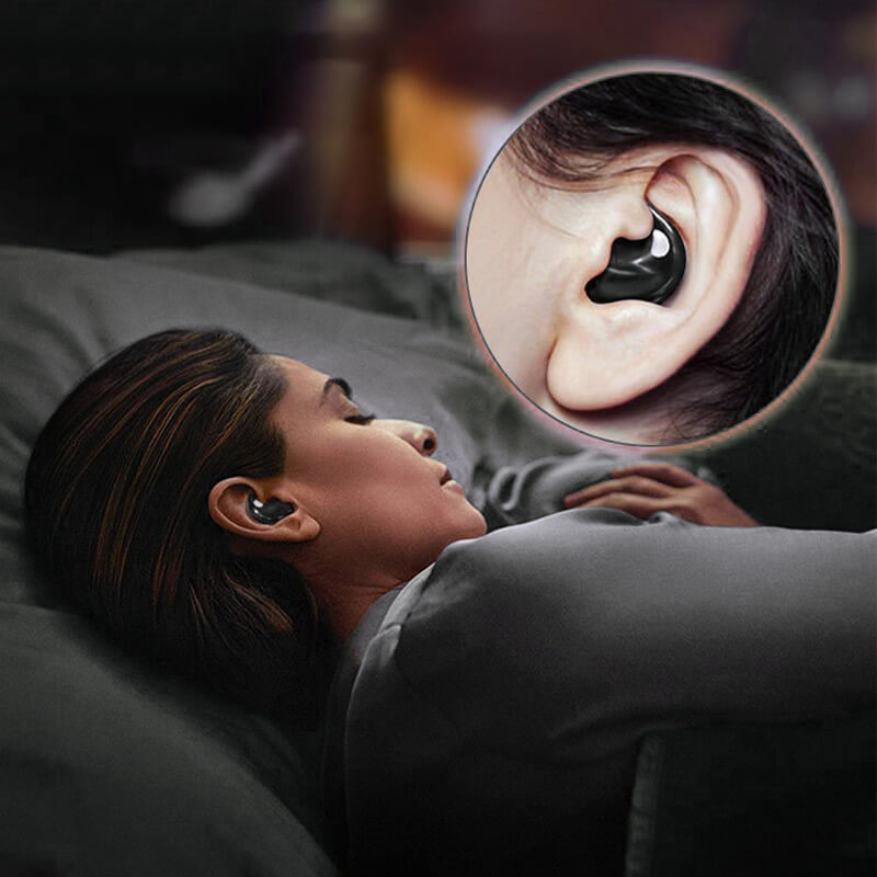 Wireless Earbuds Mini Silicone Noise Cancelling