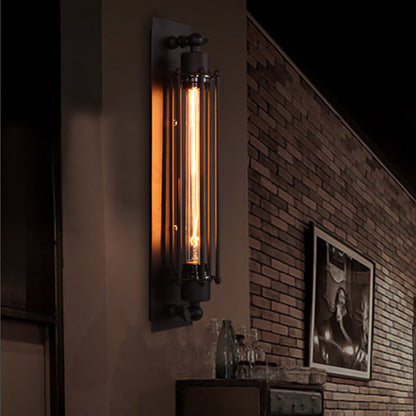 Wall LED Light Vintage Industrial Iron Sconce