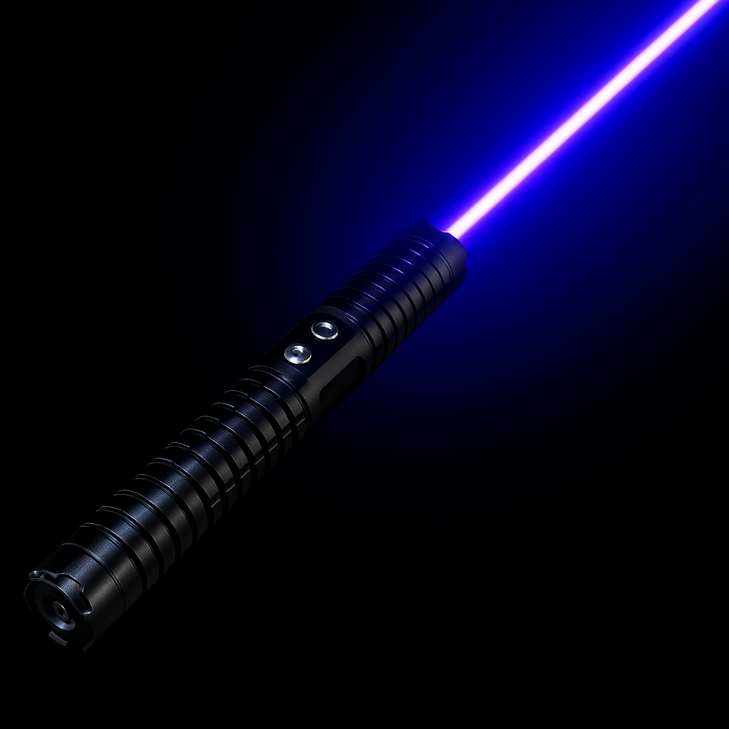 Laser-Taschenlampe mit blauem Strahl, taktische Outdoor-Taschenlampe