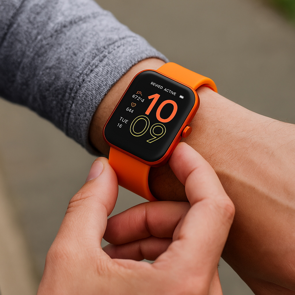 Smartwatch Fitness Tracker Health Monitoring