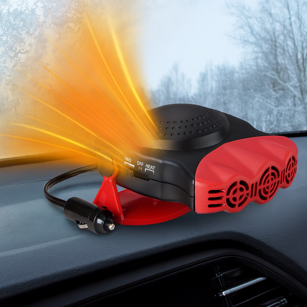 Chauffages ventilateurs 12V Désembueur portable pour voiture