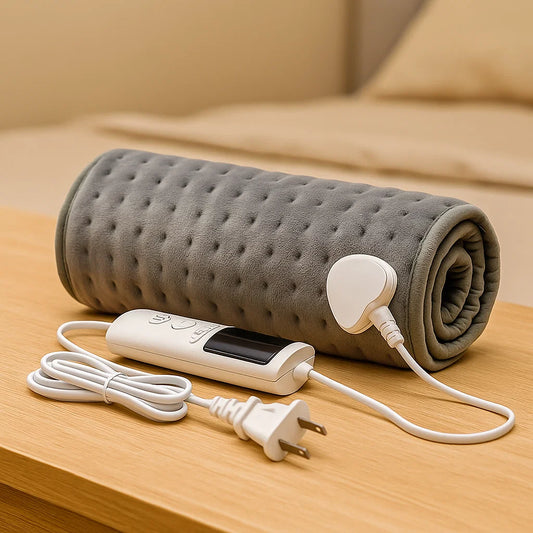 Elektrische Decke Flanell Beheizt Timer Sicherheit Überwurf