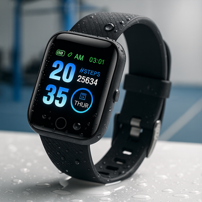 Montre intelligente écran tactile tracker de fitness