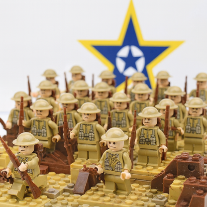 Blocchi da Costruzione Soldato Esercito Militare