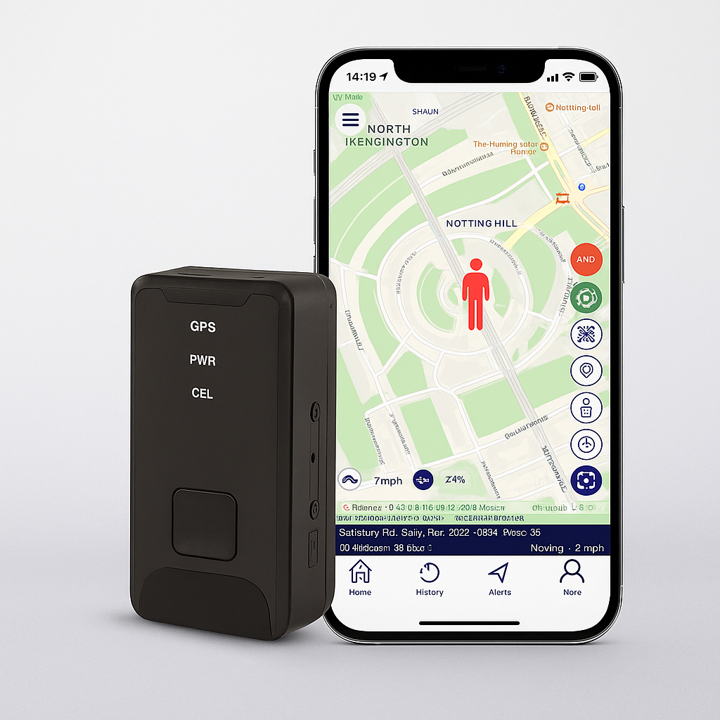 GPS-Tracker Mini Magnetisches Tragbares Gerät