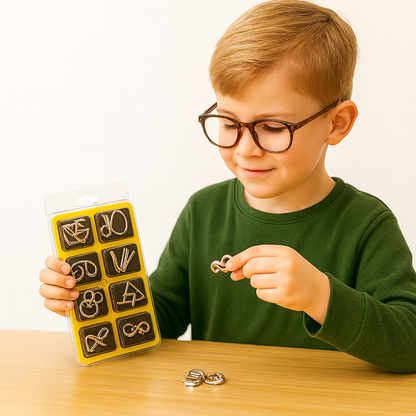 Metall Gehirn Rätsel Spielset