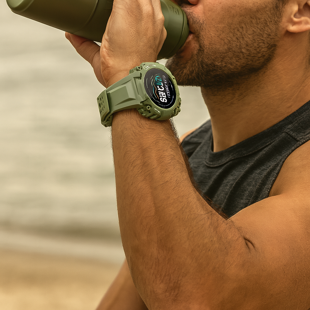 Montre intelligente étanche suivi de fitness