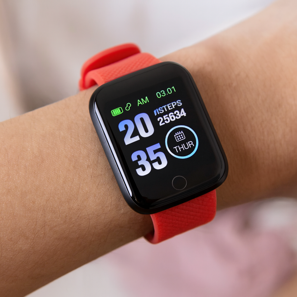 Montre intelligente écran tactile tracker de fitness