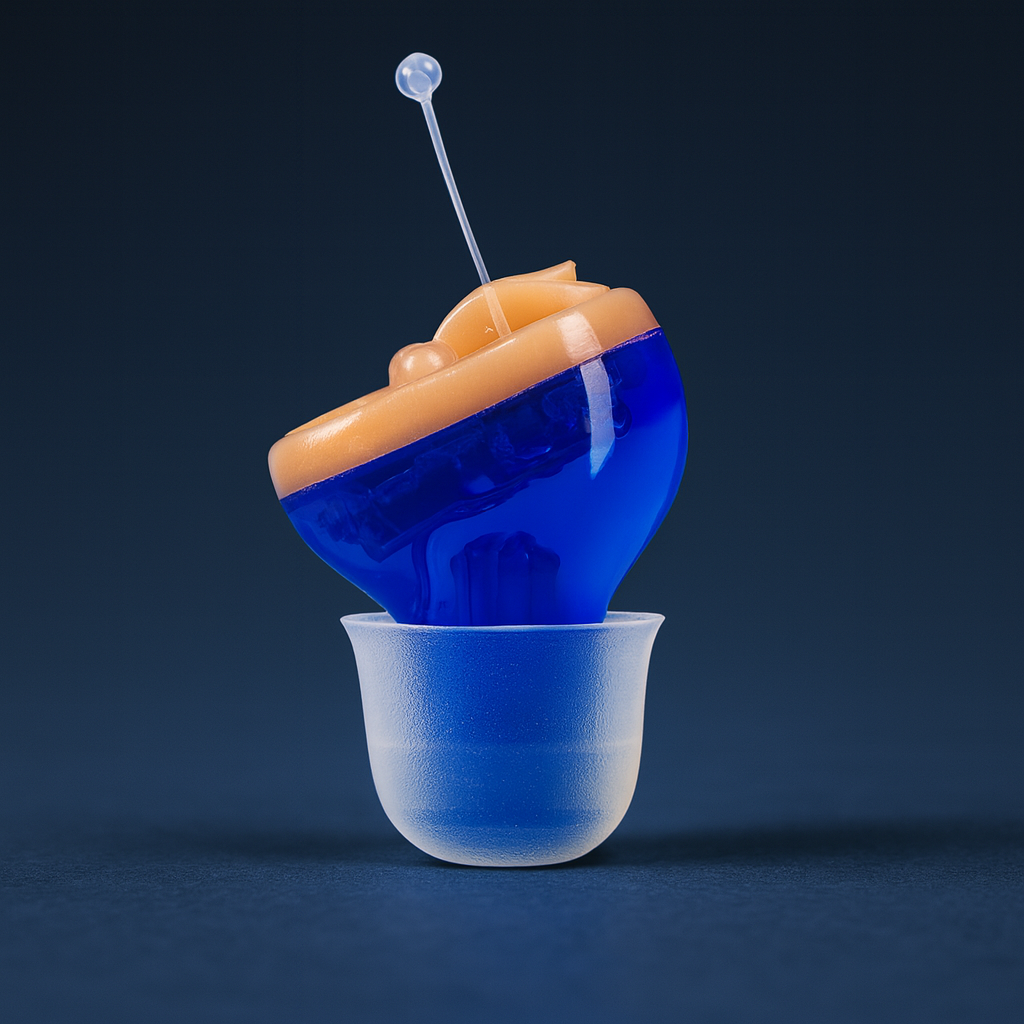 Ładowalne cyfrowe aparaty słuchowe niewidoczne dopasowanie