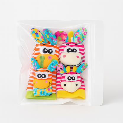 Baby Rattle Socks Wrist Toys Set