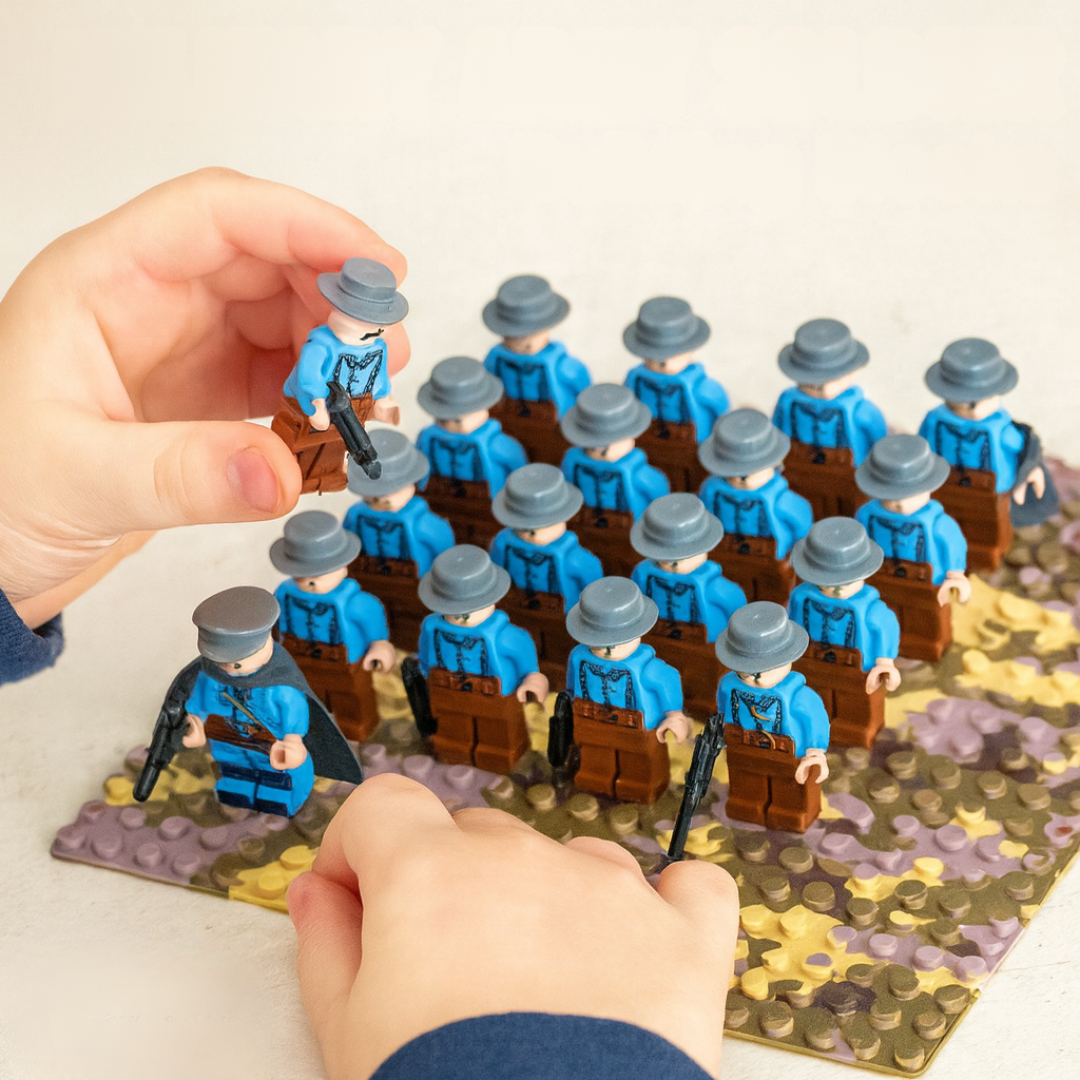 Blocchi da Costruzione Soldato Esercito Militare