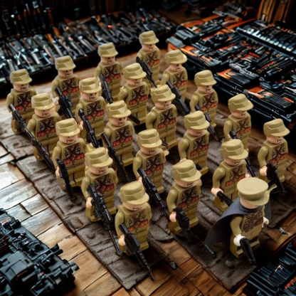 Blocchi da Costruzione Soldato Esercito Militare