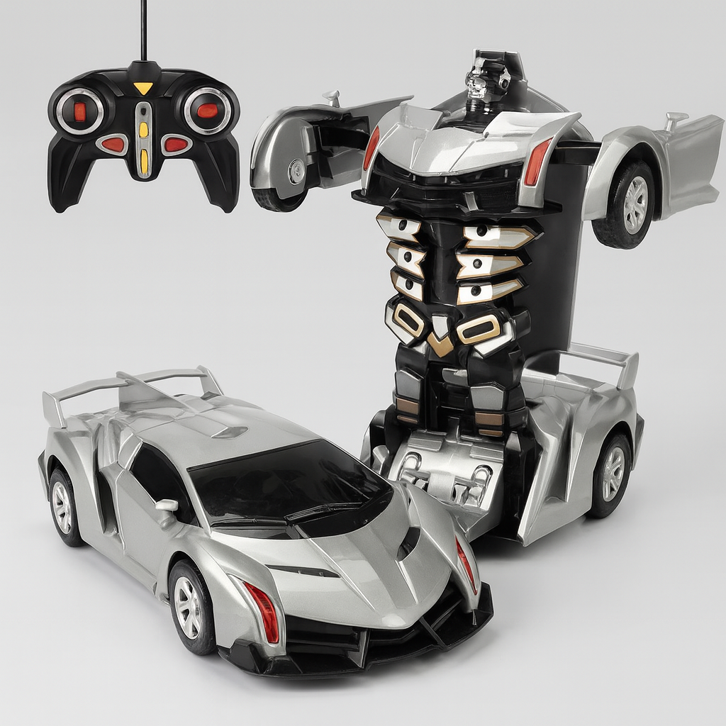 Remote Control Transforming Robot Car Toy