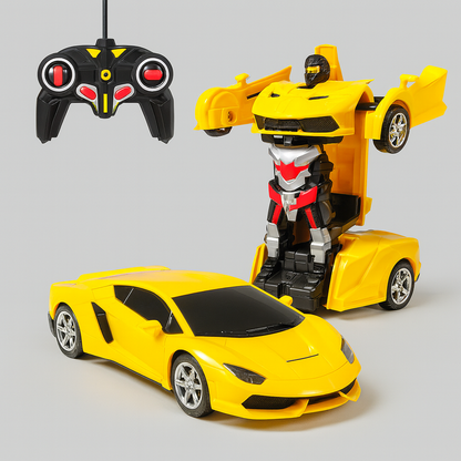 Remote Control Transforming Robot Car Toy