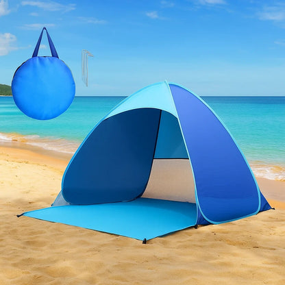 Pop-up-Strandzelt zum Sonnenschutz