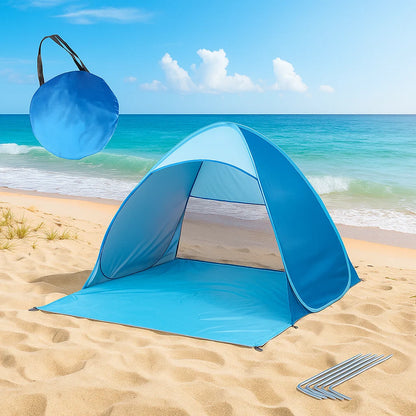 Pop-up-Strandzelt zum Sonnenschutz
