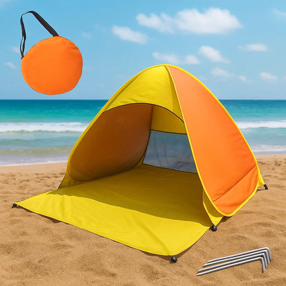 Pop-up-Strandzelt zum Sonnenschutz
