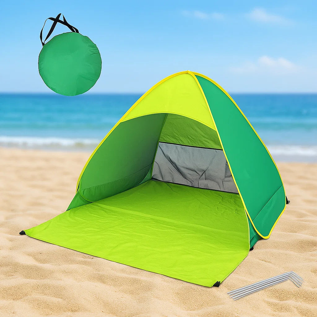 Pop-up-Strandzelt zum Sonnenschutz
