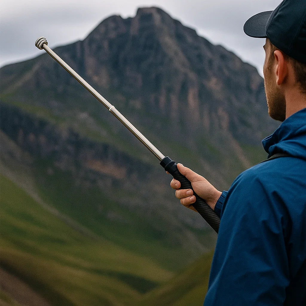 Canne de marche pliante légère aide à la mobilité