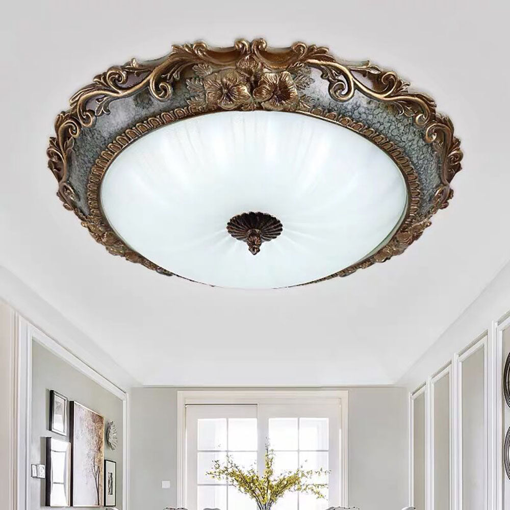 Contemporary Resin Flush Mount Ceiling Light Fixture for Stylish Modern Interiors and Elegant Home Lighting Solutions