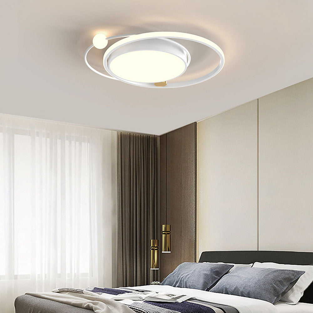 Sleek Round Contemporary Modern LED Ceiling Lights for Stylish Illumination in Any Room – Energy Efficient and Elegant Design