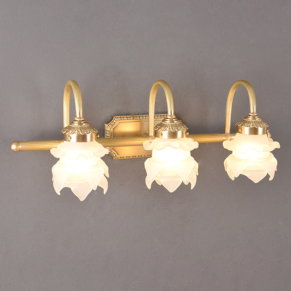 Elegant Gold Arc Wall Lights for Bathrooms - Stylish Metal Lighting Fixtures to Enhance Your Space and Create Ambience